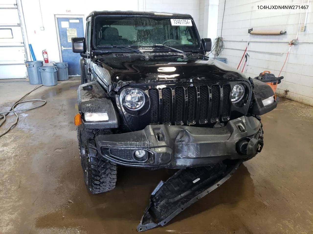 1C4HJXDN4NW271467 2022 Jeep Wrangler Unlimited Sport