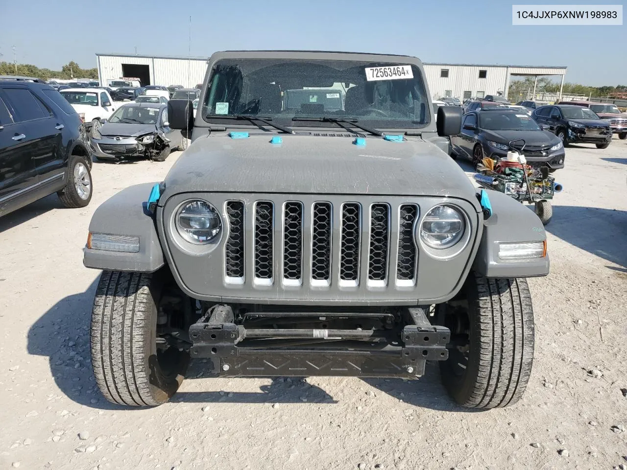 2022 Jeep Wrangler Unlimited Sahara 4Xe VIN: 1C4JJXP6XNW198983 Lot: 72563464