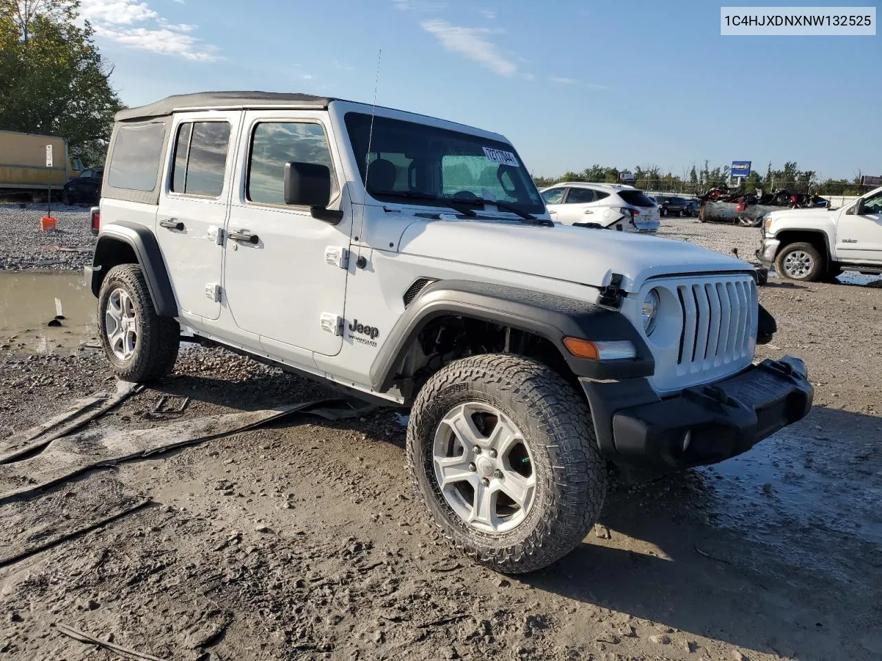 2022 Jeep Wrangler Unlimited Sport VIN: 1C4HJXDNXNW132525 Lot: 72717044