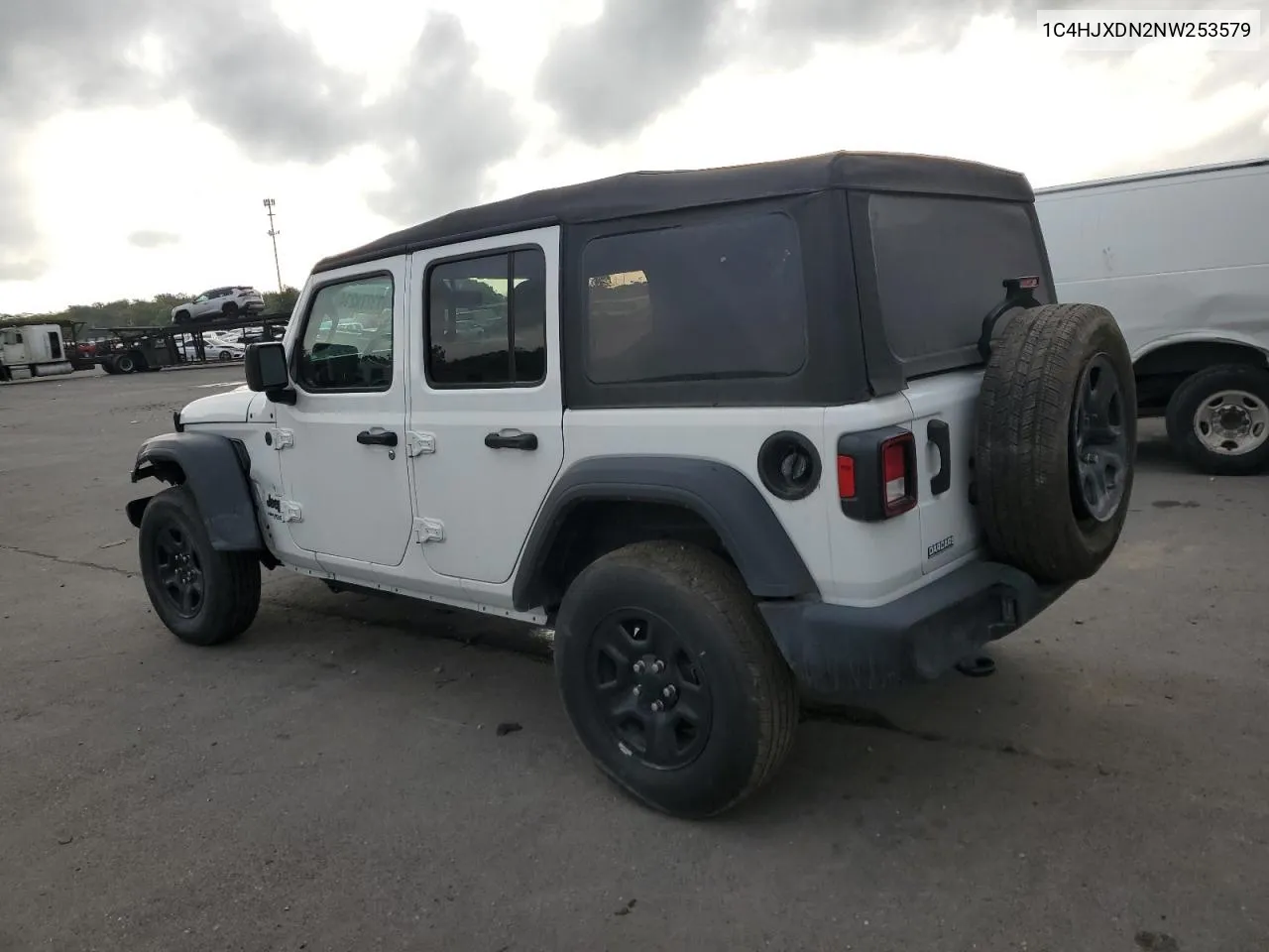 2022 Jeep Wrangler Unlimited Sport VIN: 1C4HJXDN2NW253579 Lot: 73274214