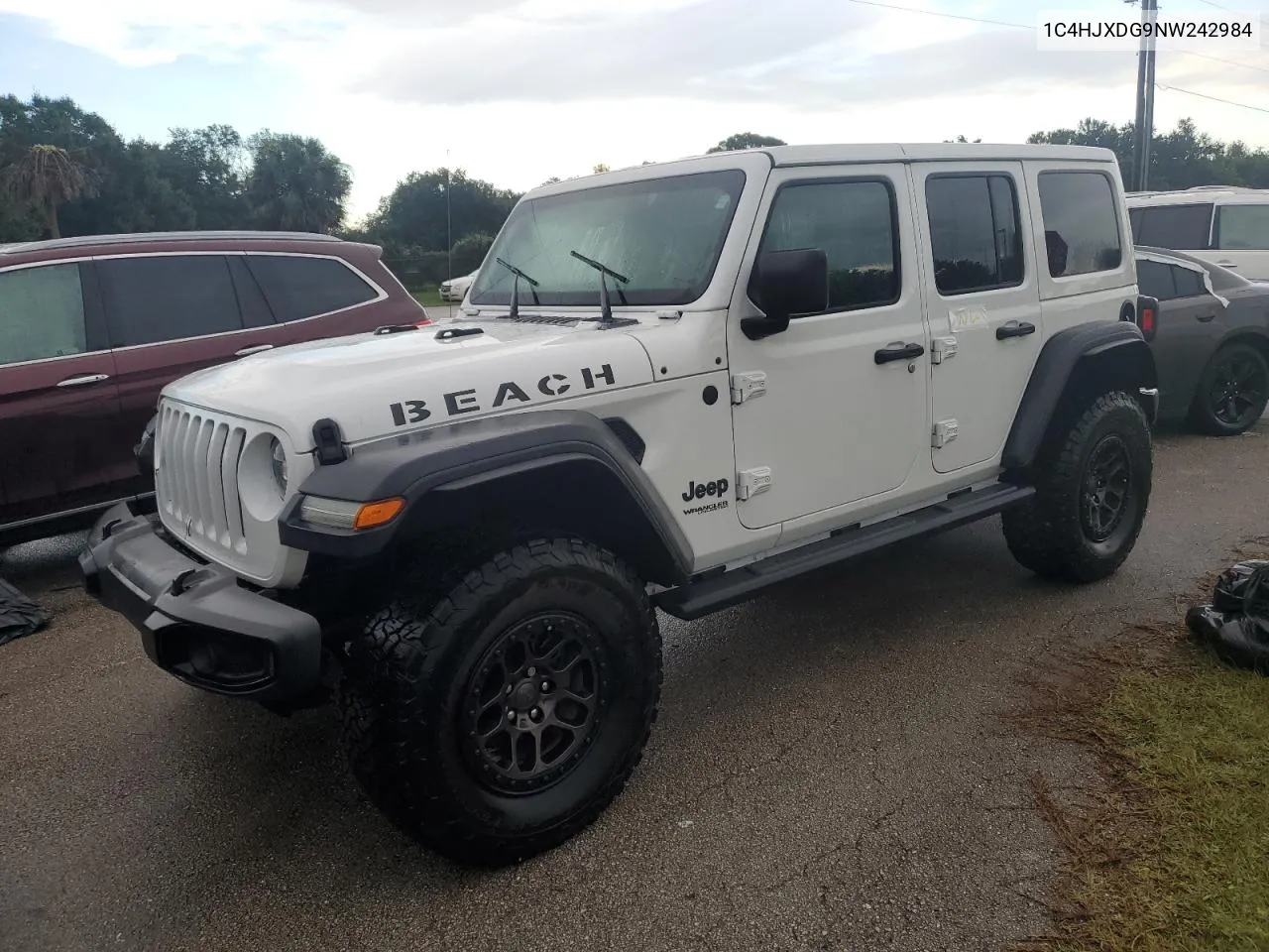 2022 Jeep Wrangler Unlimited Sport VIN: 1C4HJXDG9NW242984 Lot: 73731524