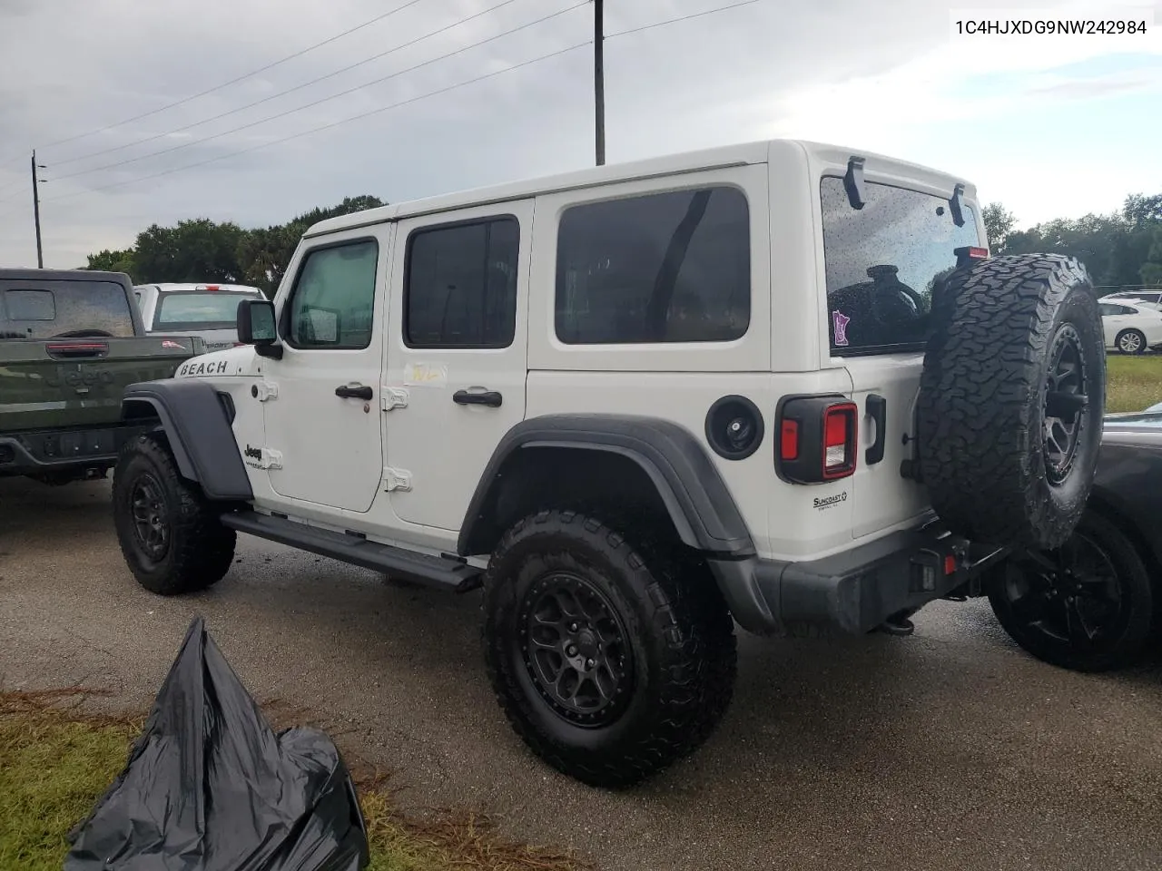 2022 Jeep Wrangler Unlimited Sport VIN: 1C4HJXDG9NW242984 Lot: 73731524