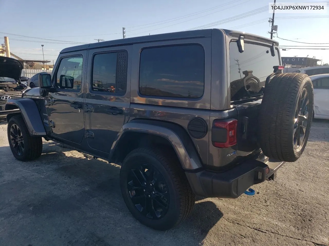 2022 Jeep Wrangler Unlimited Sahara 4Xe VIN: 1C4JJXP6XNW172934 Lot: 73804114