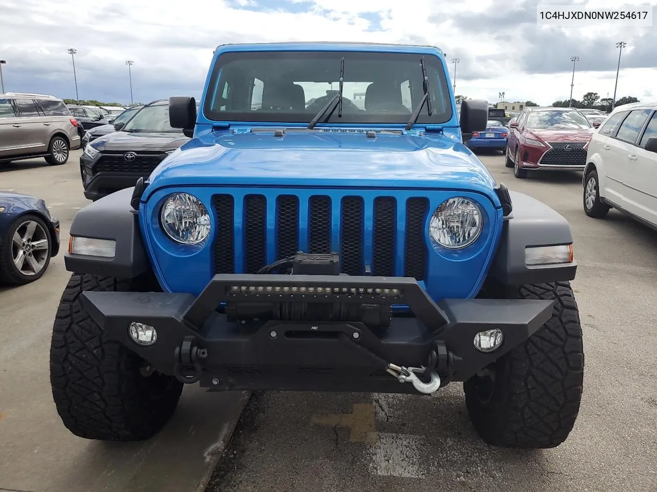 2022 Jeep Wrangler Unlimited Sport VIN: 1C4HJXDN0NW254617 Lot: 74772844