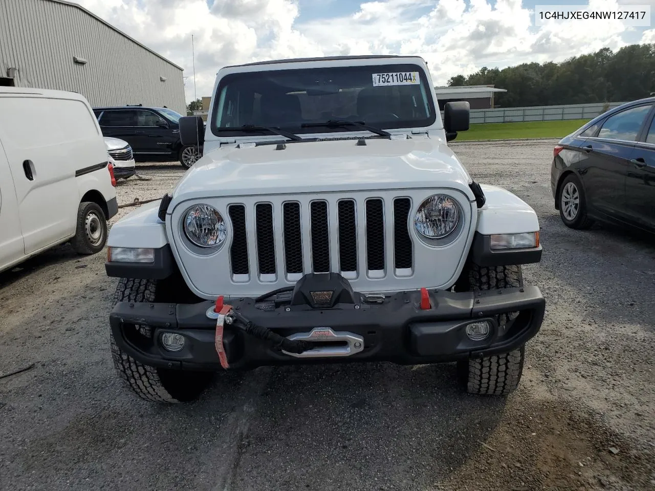 1C4HJXEG4NW127417 2022 Jeep Wrangler Unlimited Sahara