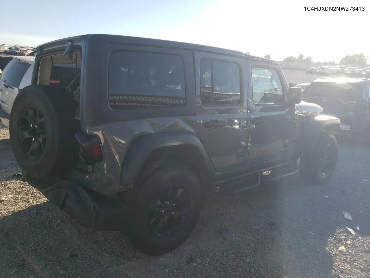 2022 Jeep Wrangler Unlimited Sport VIN: 1C4HJXDN2NW273413 Lot: 75307094