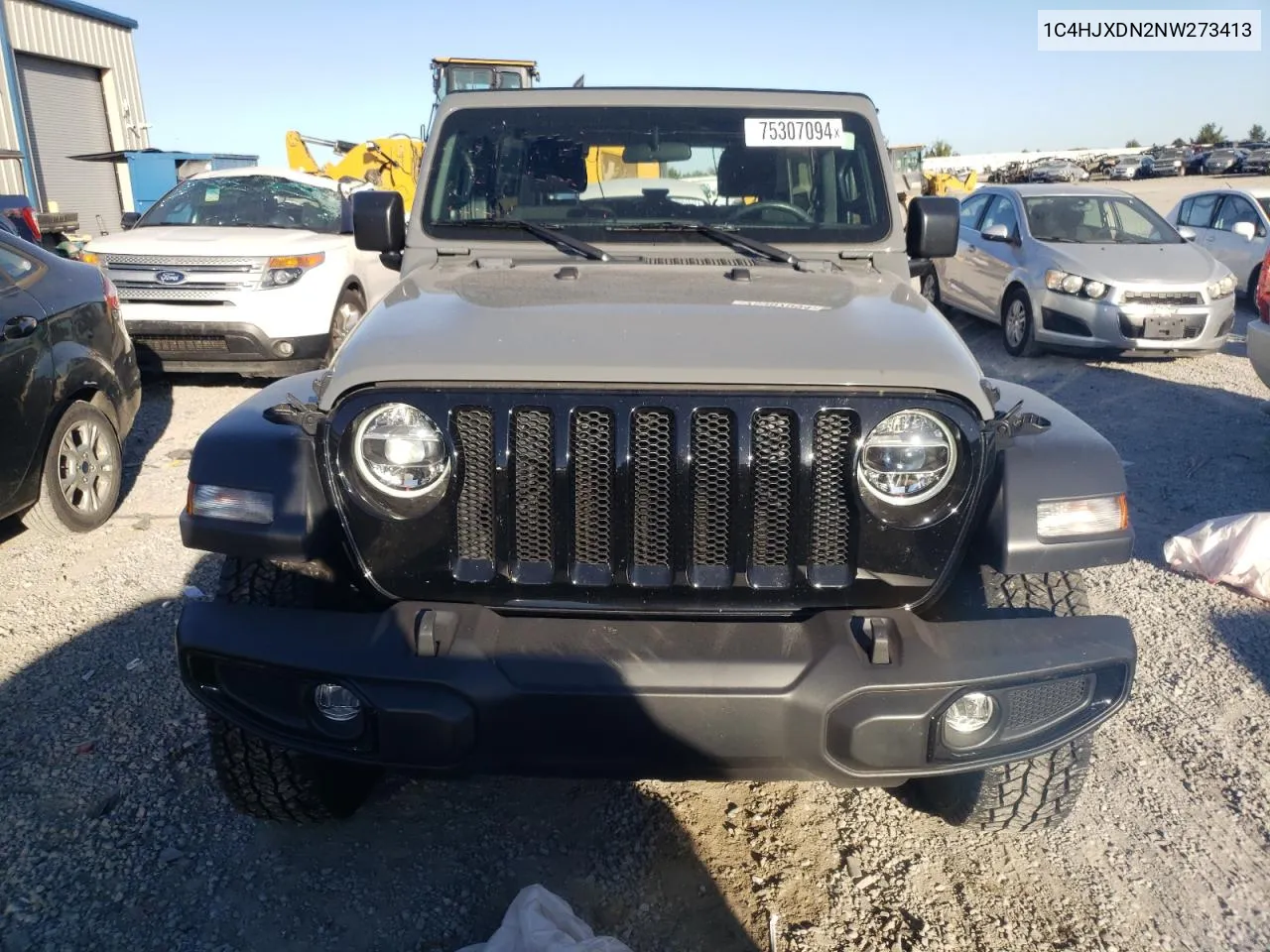 2022 Jeep Wrangler Unlimited Sport VIN: 1C4HJXDN2NW273413 Lot: 75307094