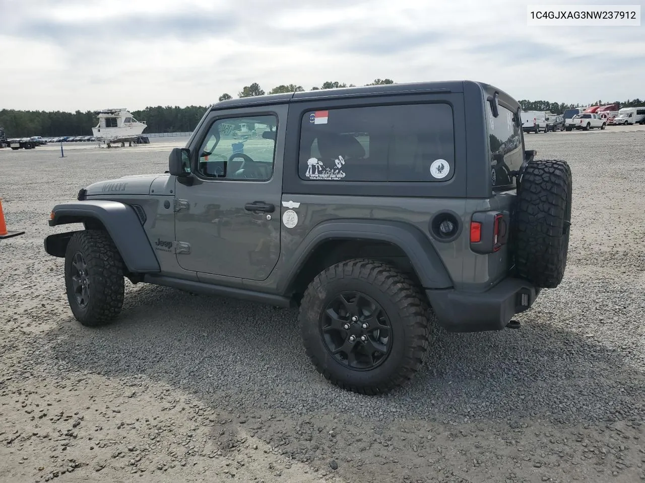 2022 Jeep Wrangler Sport VIN: 1C4GJXAG3NW237912 Lot: 75409904