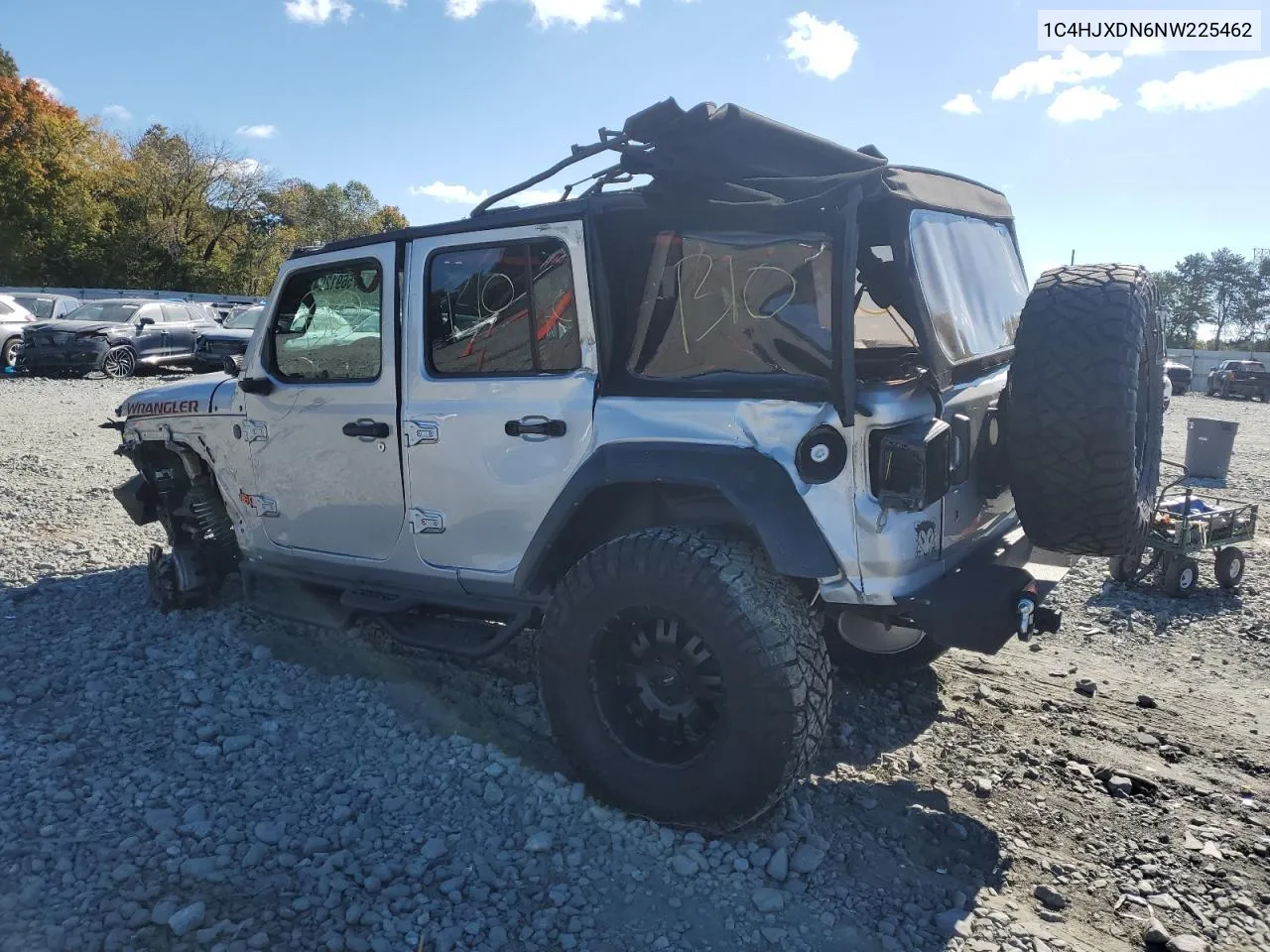 2022 Jeep Wrangler Unlimited Sport VIN: 1C4HJXDN6NW225462 Lot: 75691294