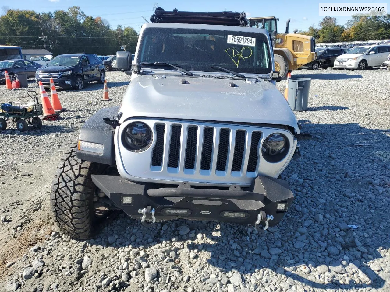 2022 Jeep Wrangler Unlimited Sport VIN: 1C4HJXDN6NW225462 Lot: 75691294