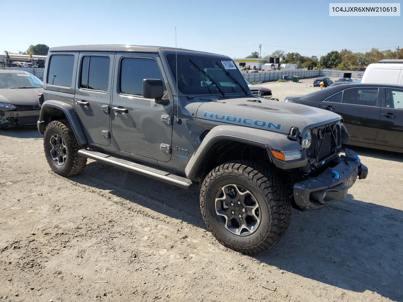 2022 Jeep Wrangler Unlimited Rubicon 4Xe VIN: 1C4JJXR6XNW210613 Lot: 76124864