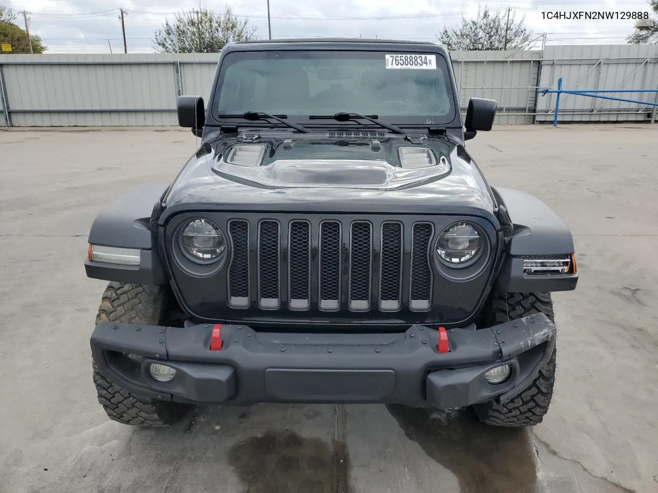 2022 Jeep Wrangler Unlimited Rubicon VIN: 1C4HJXFN2NW129888 Lot: 76588834