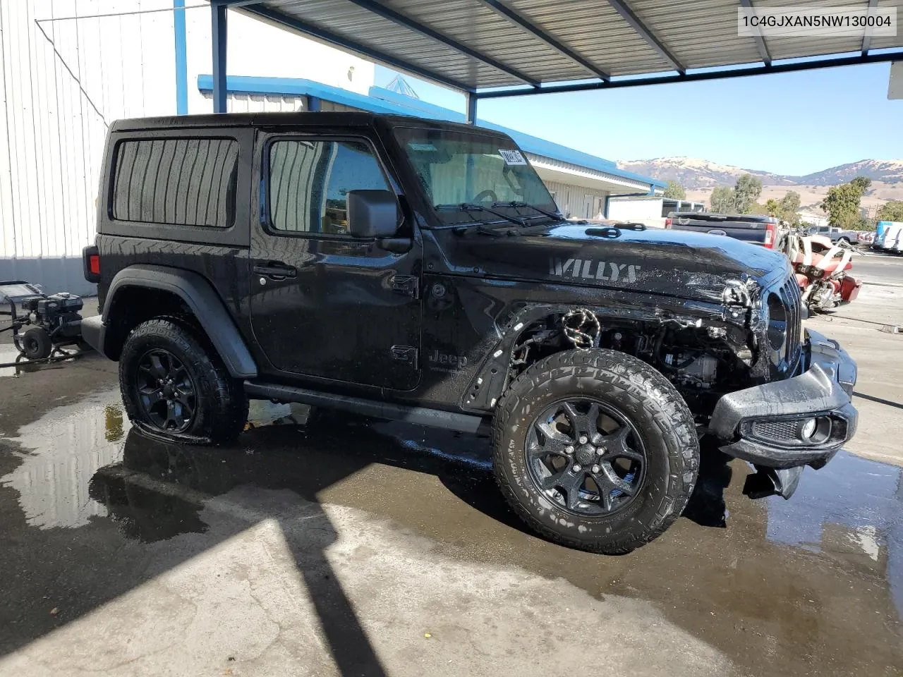 2022 Jeep Wrangler Sport VIN: 1C4GJXAN5NW130004 Lot: 77223014