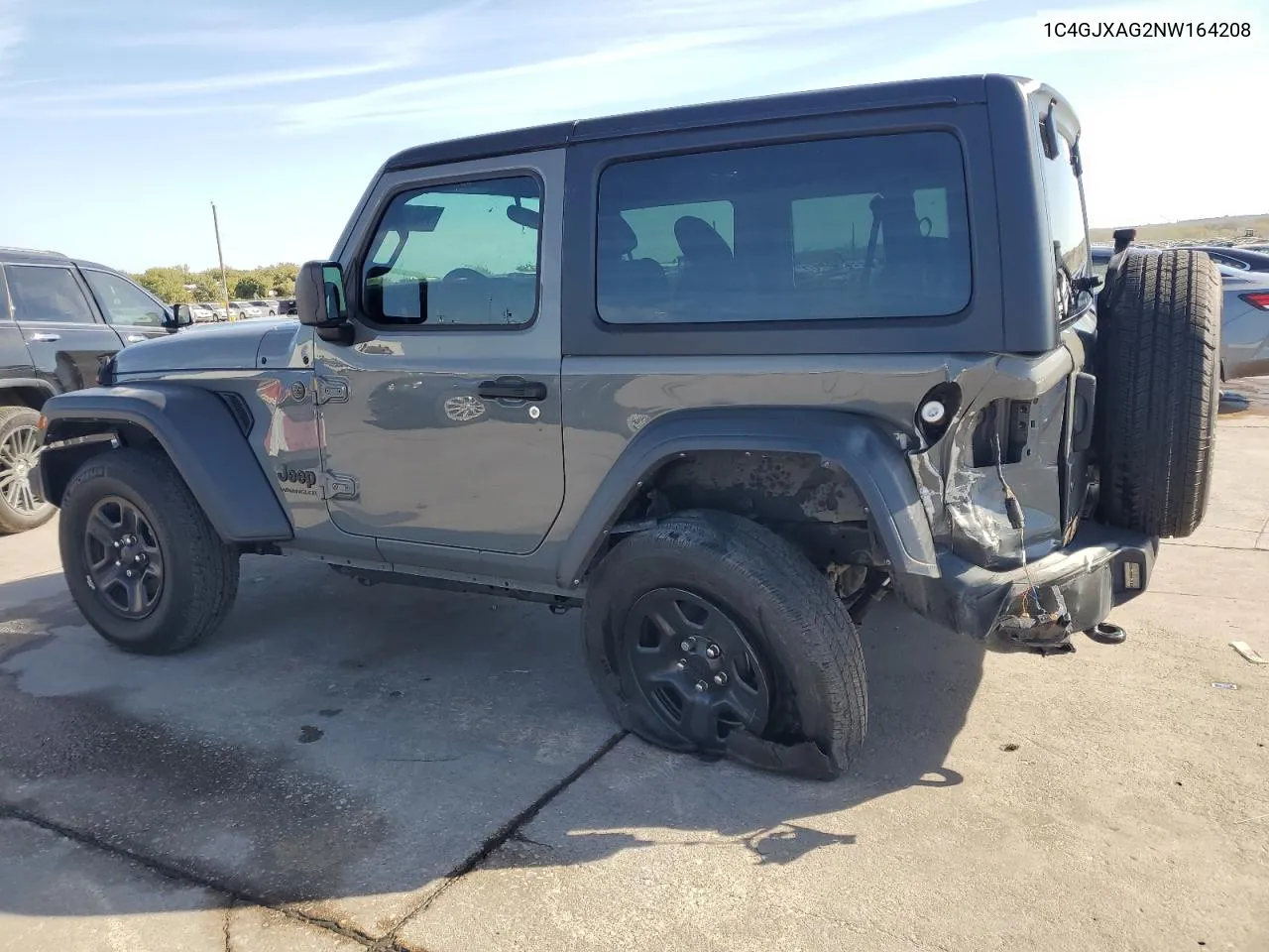 2022 Jeep Wrangler Sport VIN: 1C4GJXAG2NW164208 Lot: 77453834