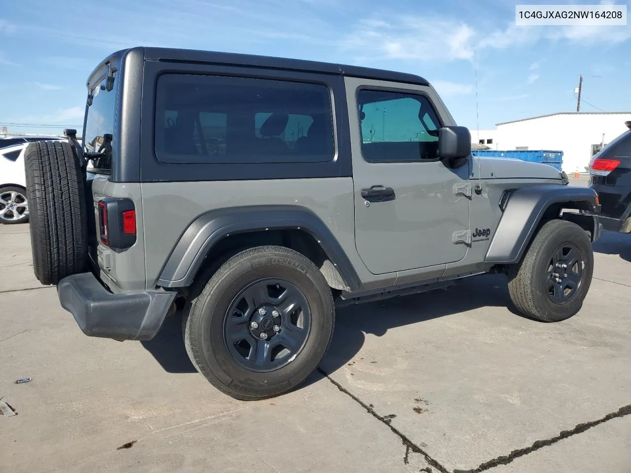 2022 Jeep Wrangler Sport VIN: 1C4GJXAG2NW164208 Lot: 77453834