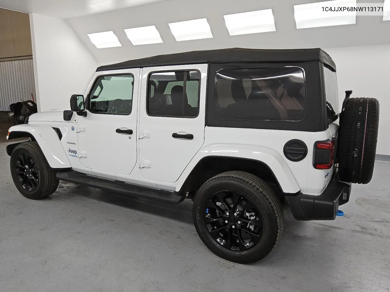 2022 Jeep Wrangler Unlimited Sahara 4Xe VIN: 1C4JJXP68NW113171 Lot: 77644634