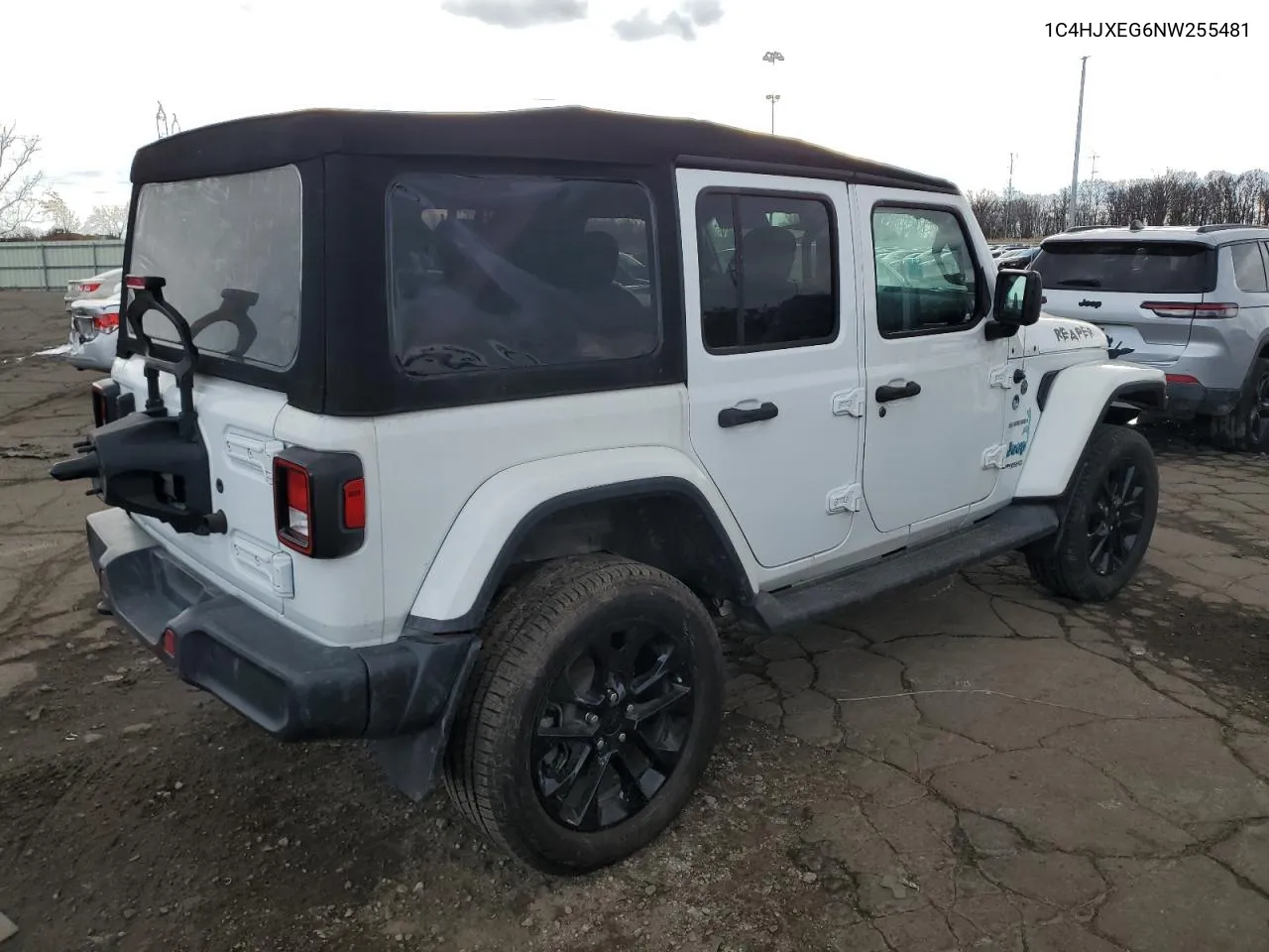 2022 Jeep Wrangler Unlimited Sahara VIN: 1C4HJXEG6NW255481 Lot: 79455774