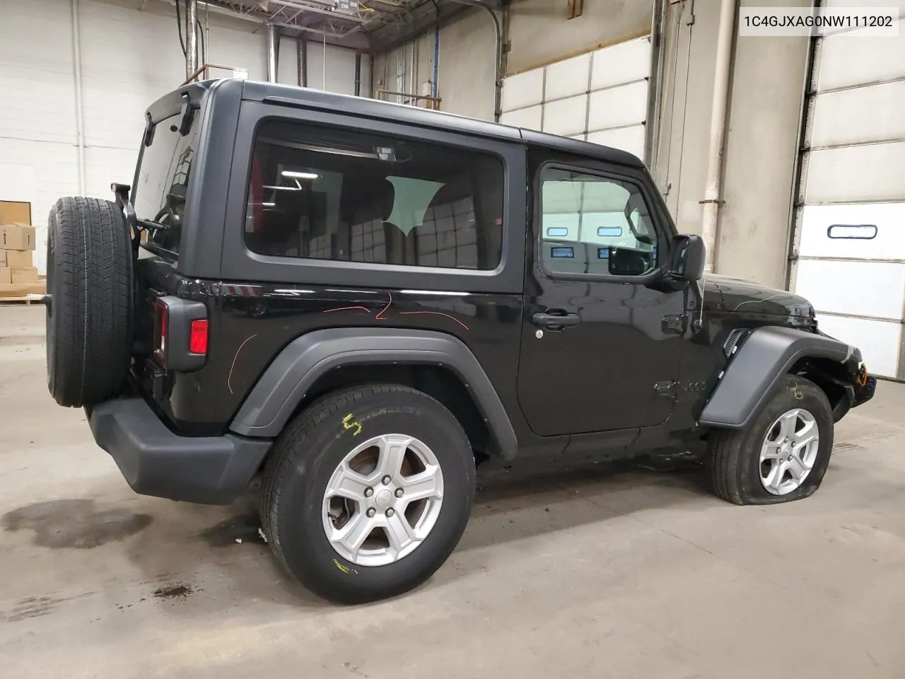 2022 Jeep Wrangler Sport VIN: 1C4GJXAG0NW111202 Lot: 79994544