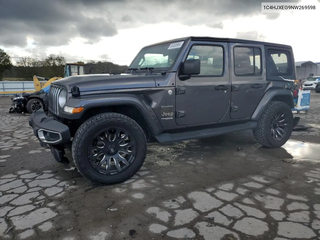 2022 Jeep Wrangler Unlimited Sahara VIN: 1C4HJXEG9NW269598 Lot: 80495964