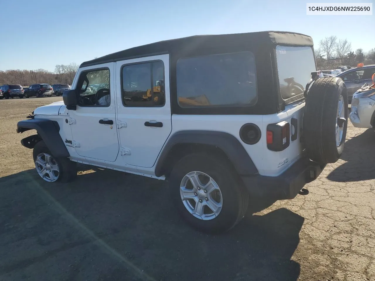 2022 Jeep Wrangler Unlimited Sport VIN: 1C4HJXDG6NW225690 Lot: 80529704