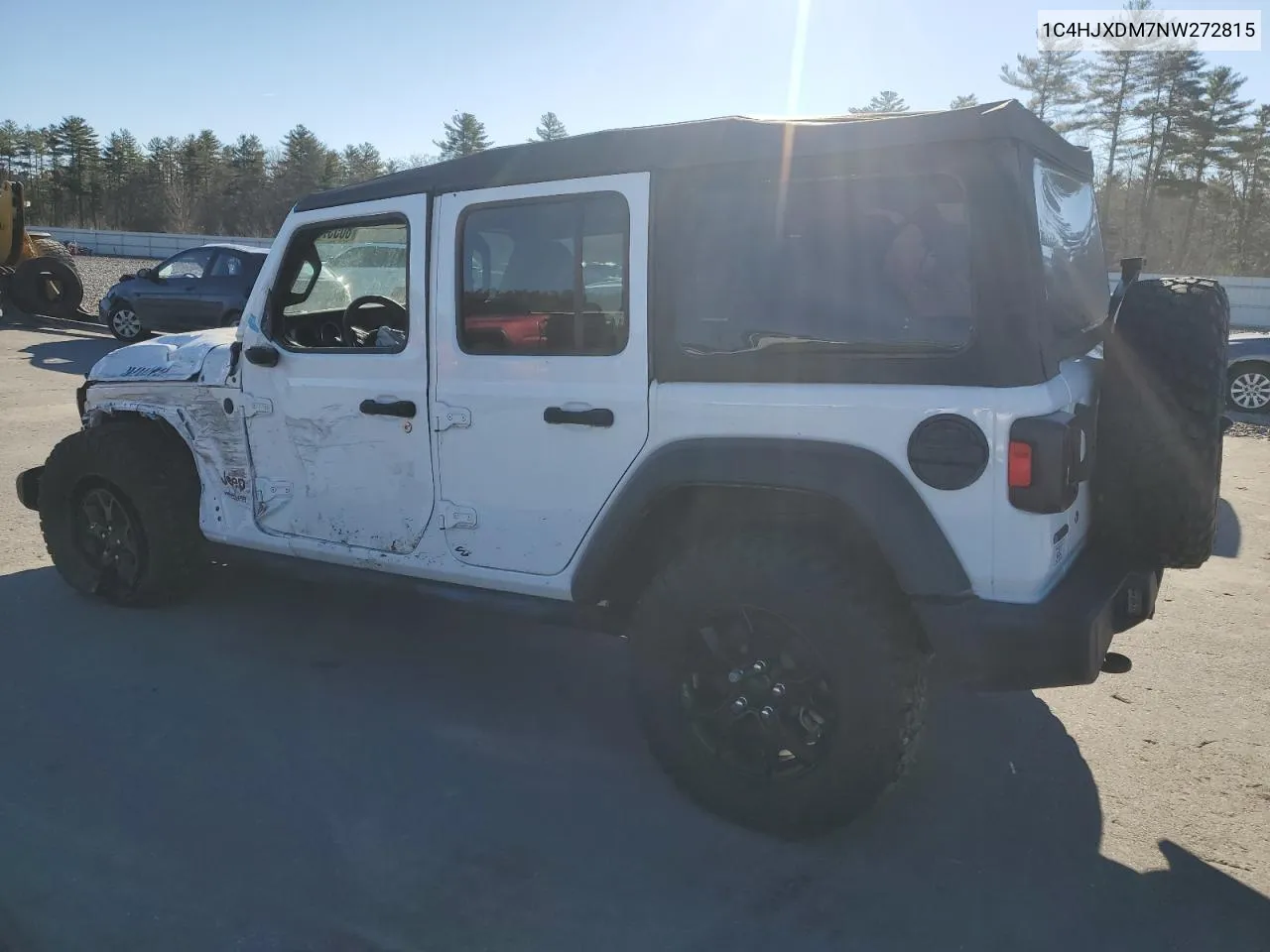 2022 Jeep Wrangler Unlimited Sport VIN: 1C4HJXDM7NW272815 Lot: 80557734