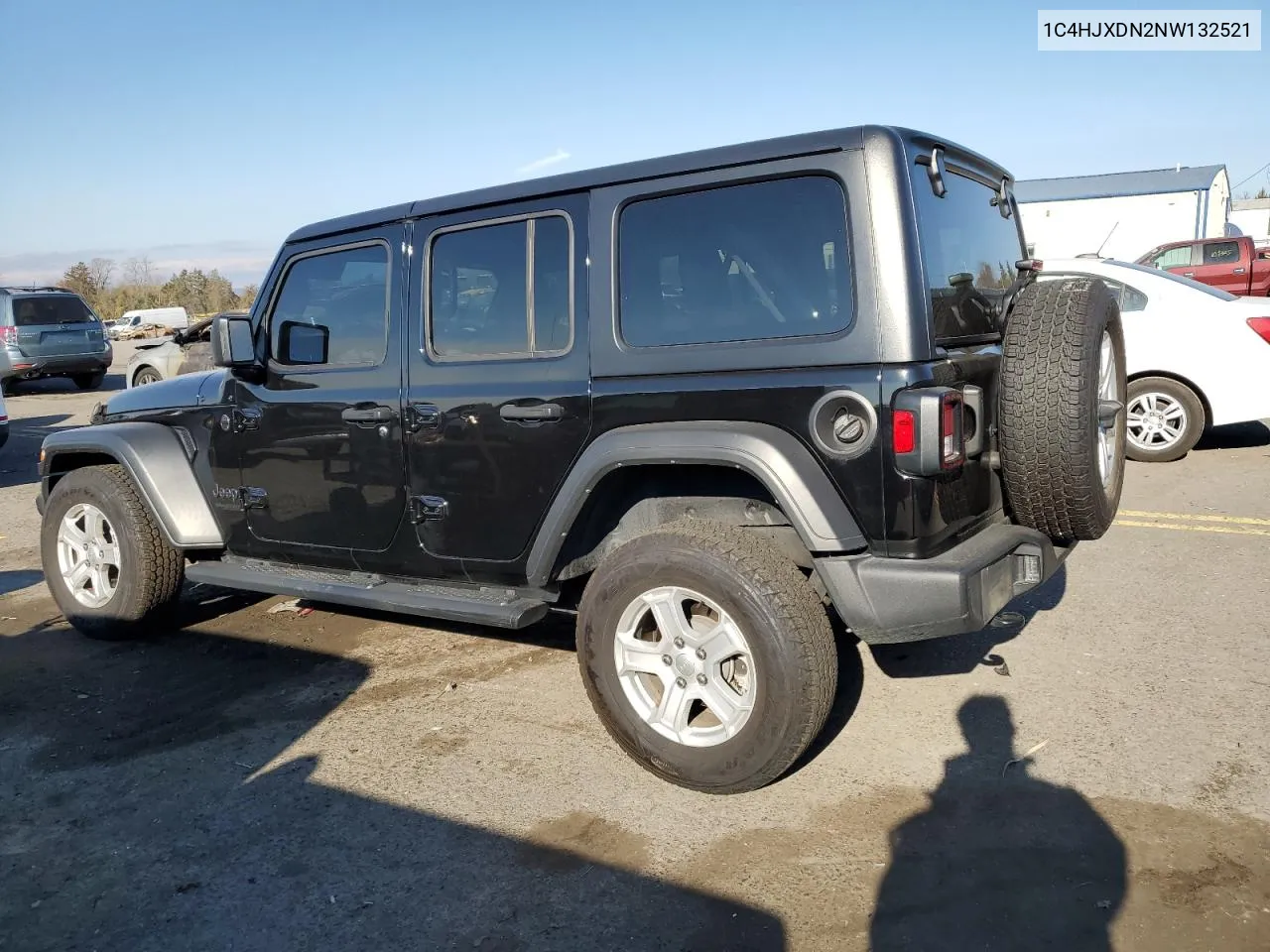 2022 Jeep Wrangler Unlimited Sport VIN: 1C4HJXDN2NW132521 Lot: 80614904