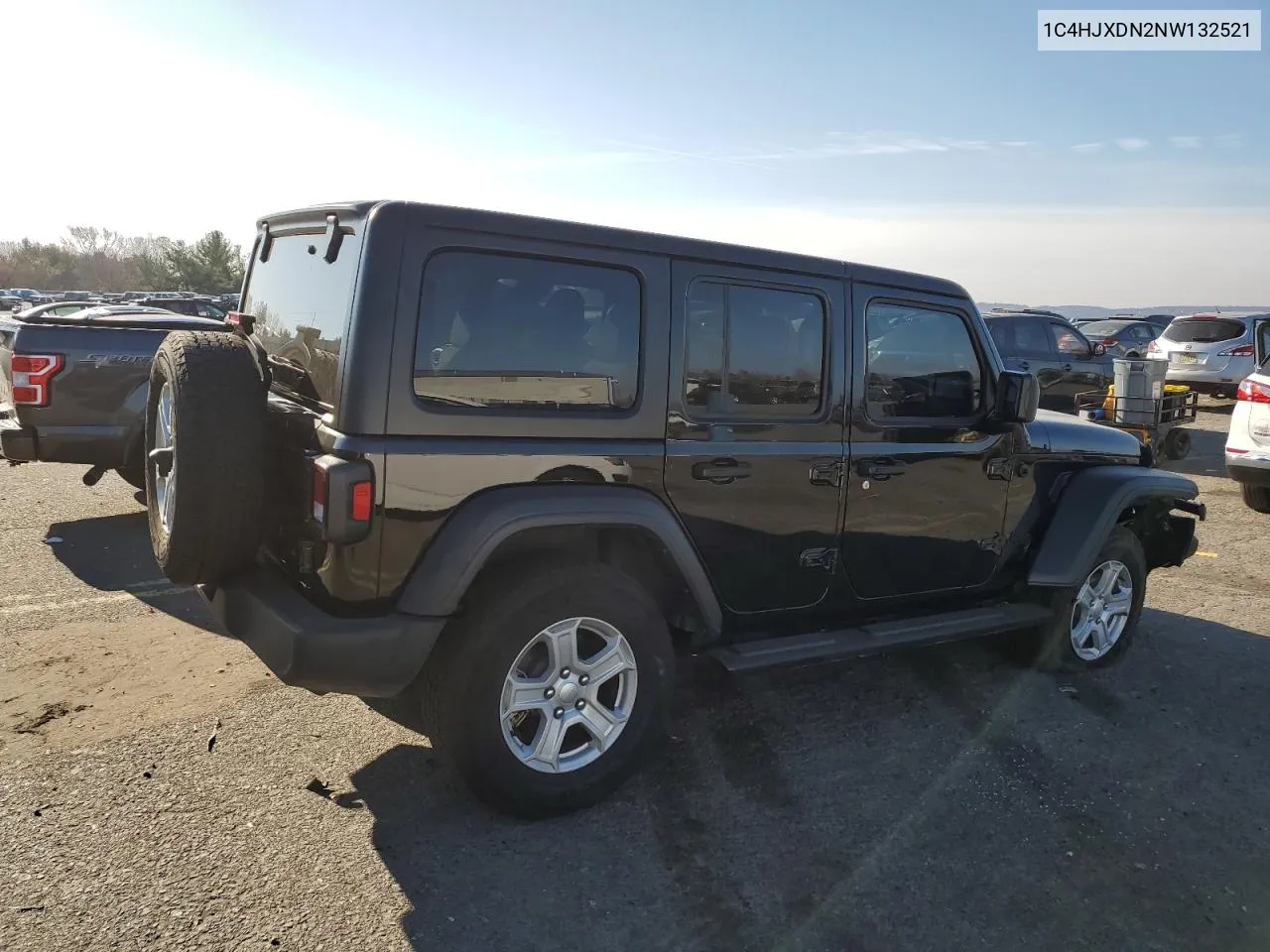 2022 Jeep Wrangler Unlimited Sport VIN: 1C4HJXDN2NW132521 Lot: 80614904