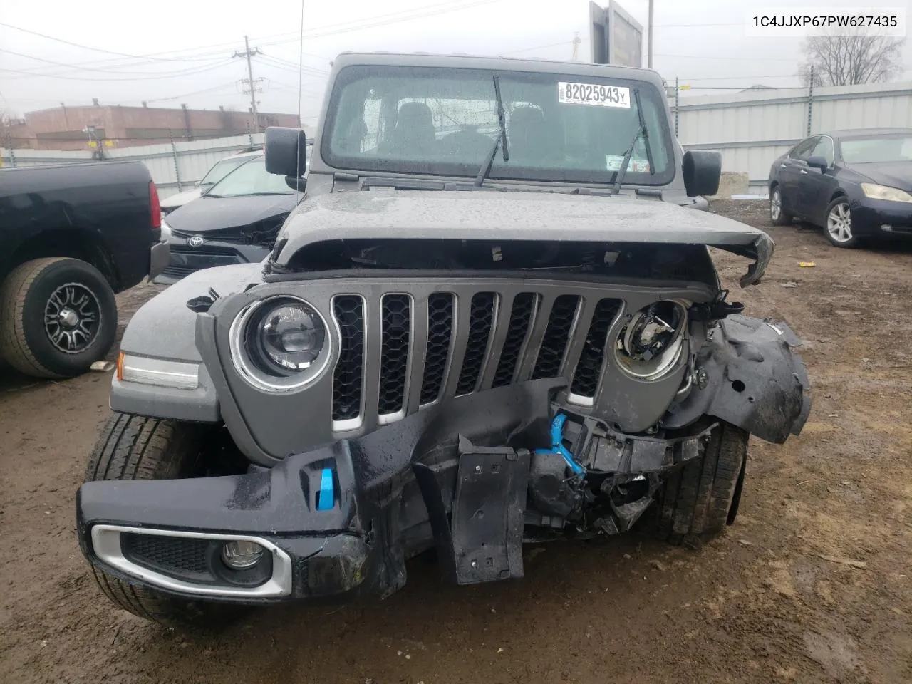 2023 Jeep Wrangler Sahara 4Xe VIN: 1C4JJXP67PW627435 Lot: 48476464