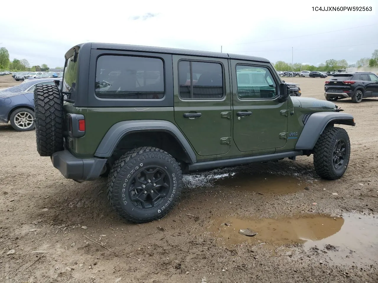 2023 Jeep Wrangler 4Xe VIN: 1C4JJXN60PW592563 Lot: 53710064