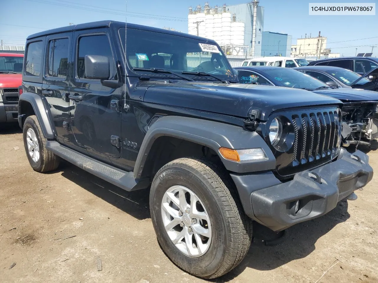 2023 Jeep Wrangler Sport VIN: 1C4HJXDG1PW678067 Lot: 54056544