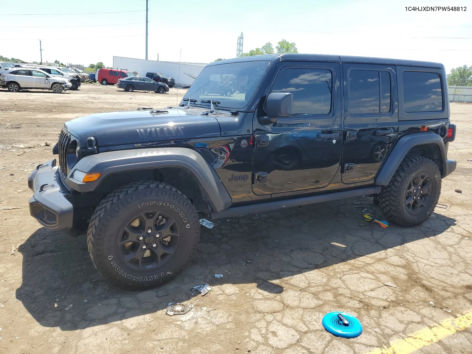 1C4HJXDN7PW548812 2023 Jeep Wrangler Sport