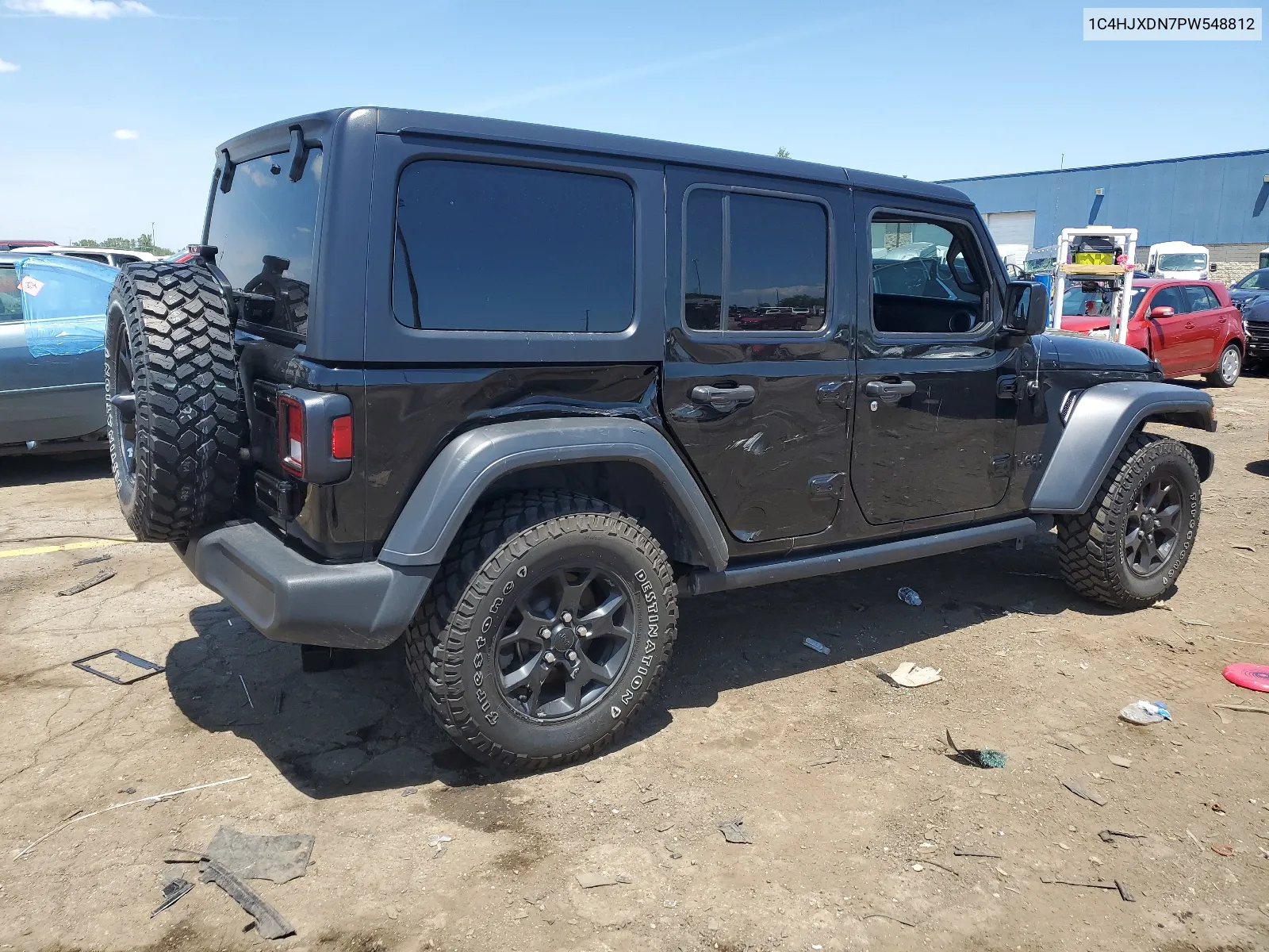 2023 Jeep Wrangler Sport VIN: 1C4HJXDN7PW548812 Lot: 57729154