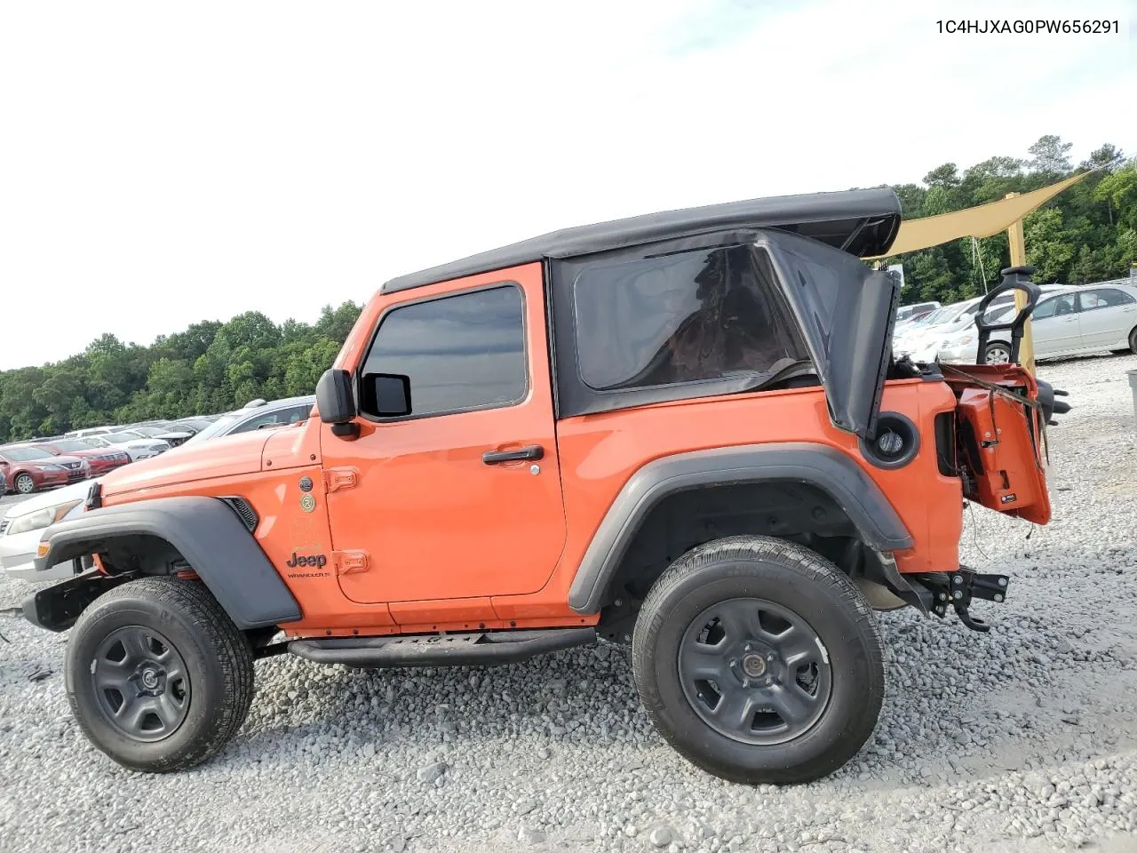 2023 Jeep Wrangler Sport VIN: 1C4HJXAG0PW656291 Lot: 59425594