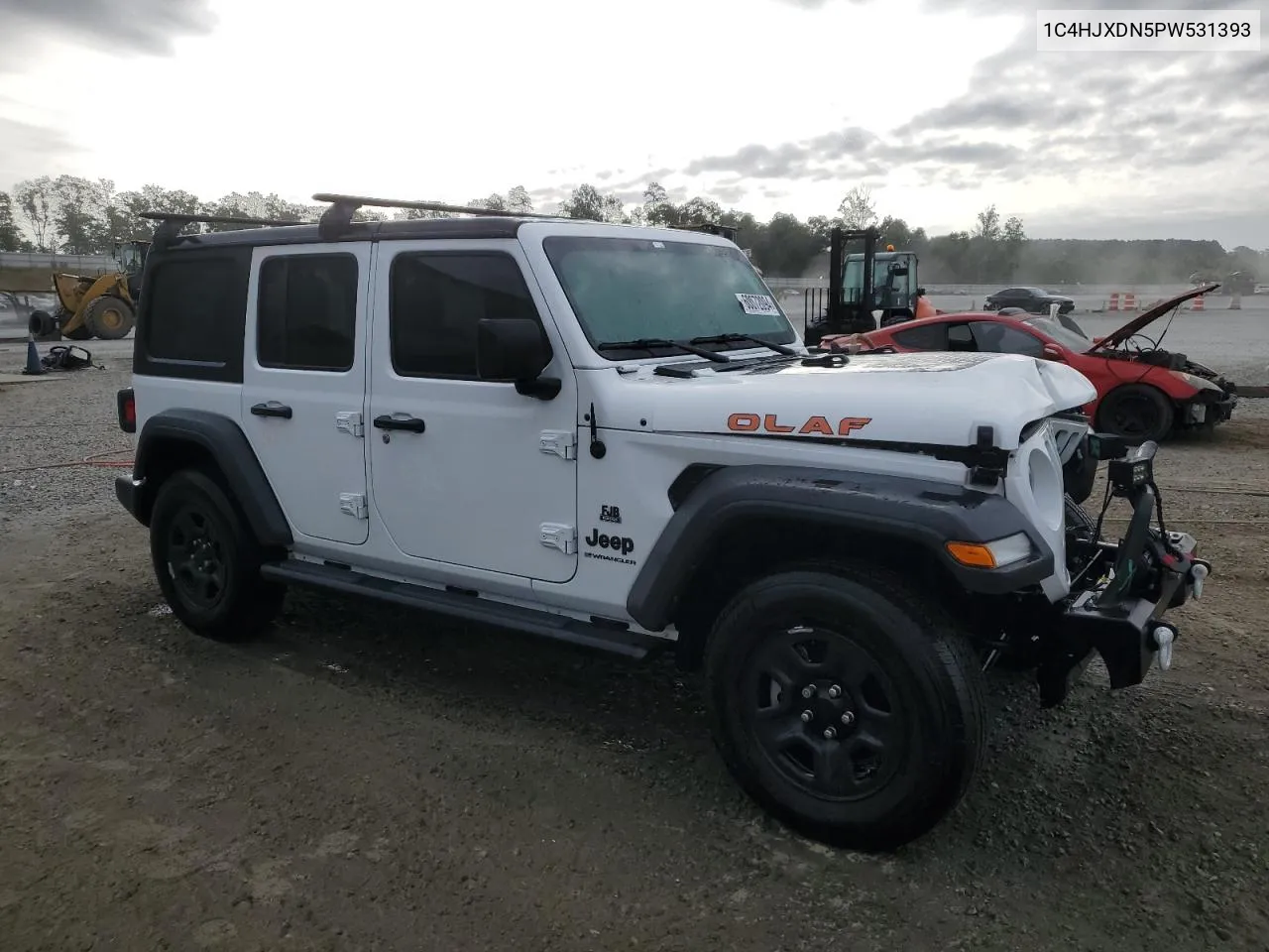 2023 Jeep Wrangler Sport VIN: 1C4HJXDN5PW531393 Lot: 60072094