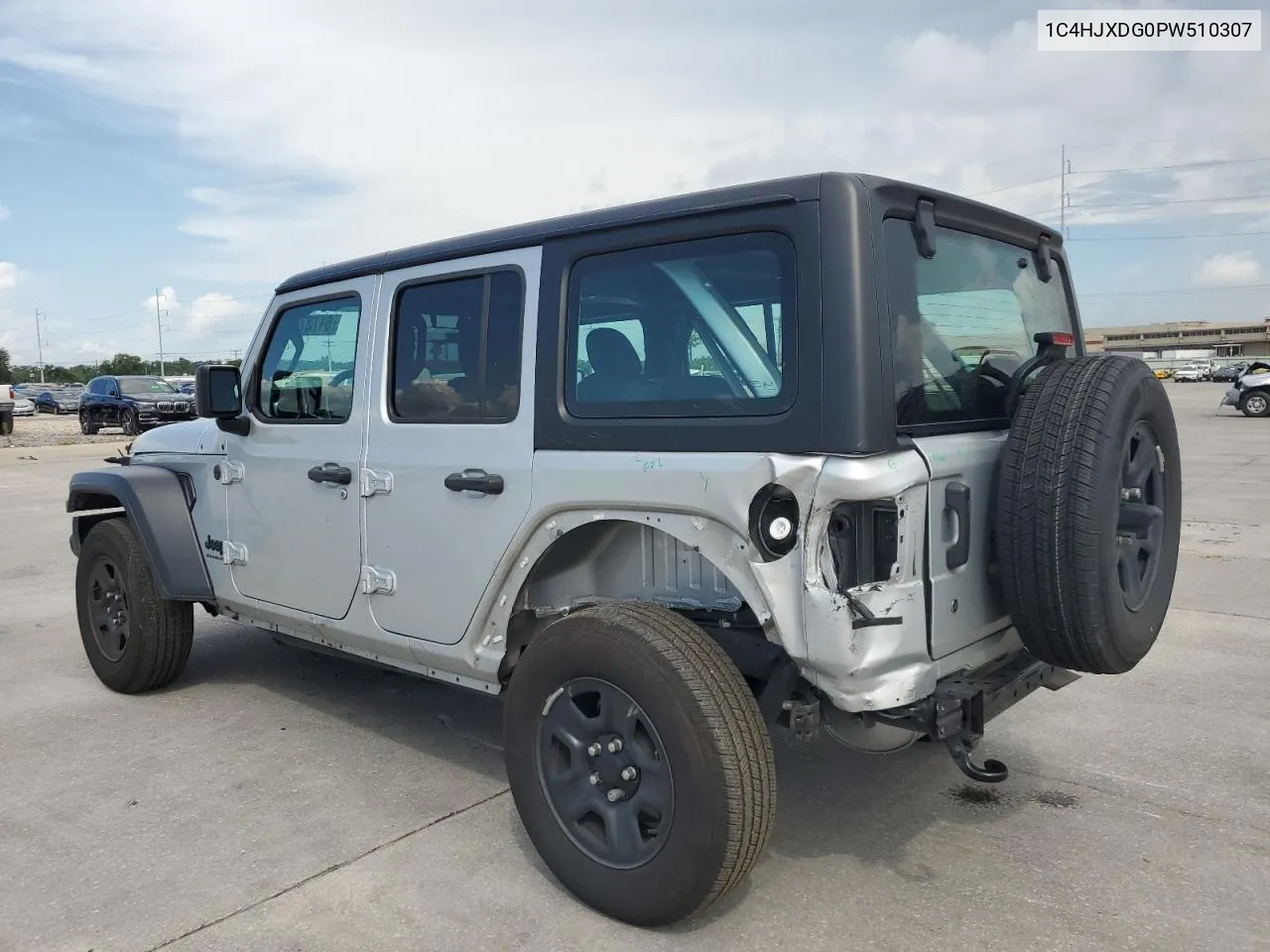 2023 Jeep Wrangler Sport VIN: 1C4HJXDG0PW510307 Lot: 61737434