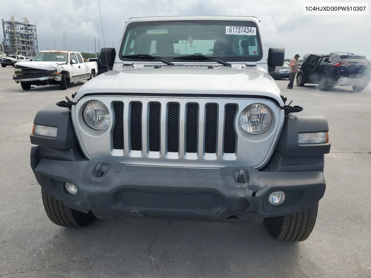 1C4HJXDG0PW510307 2023 Jeep Wrangler Sport