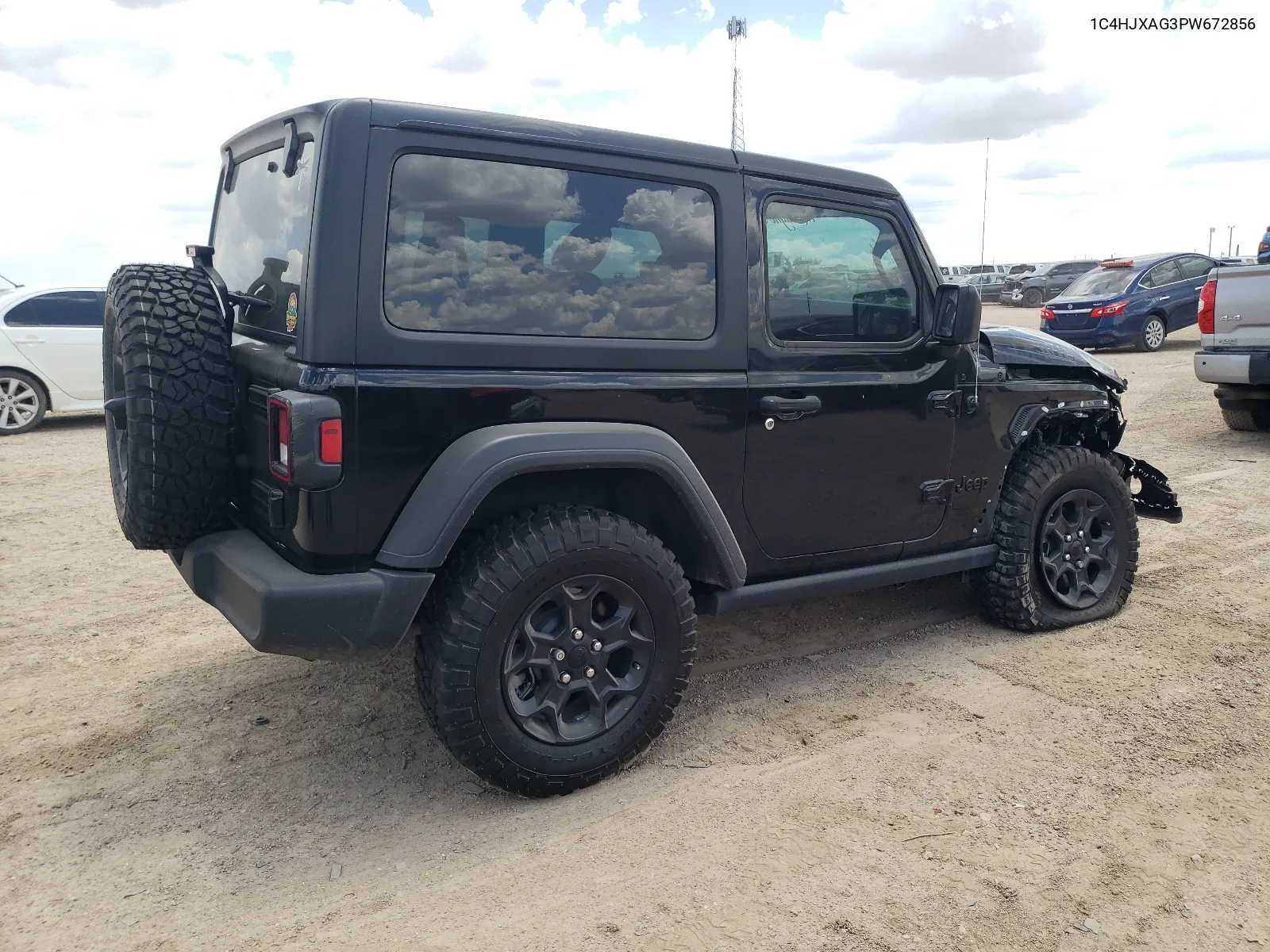 2023 Jeep Wrangler Sport VIN: 1C4HJXAG3PW672856 Lot: 70444274