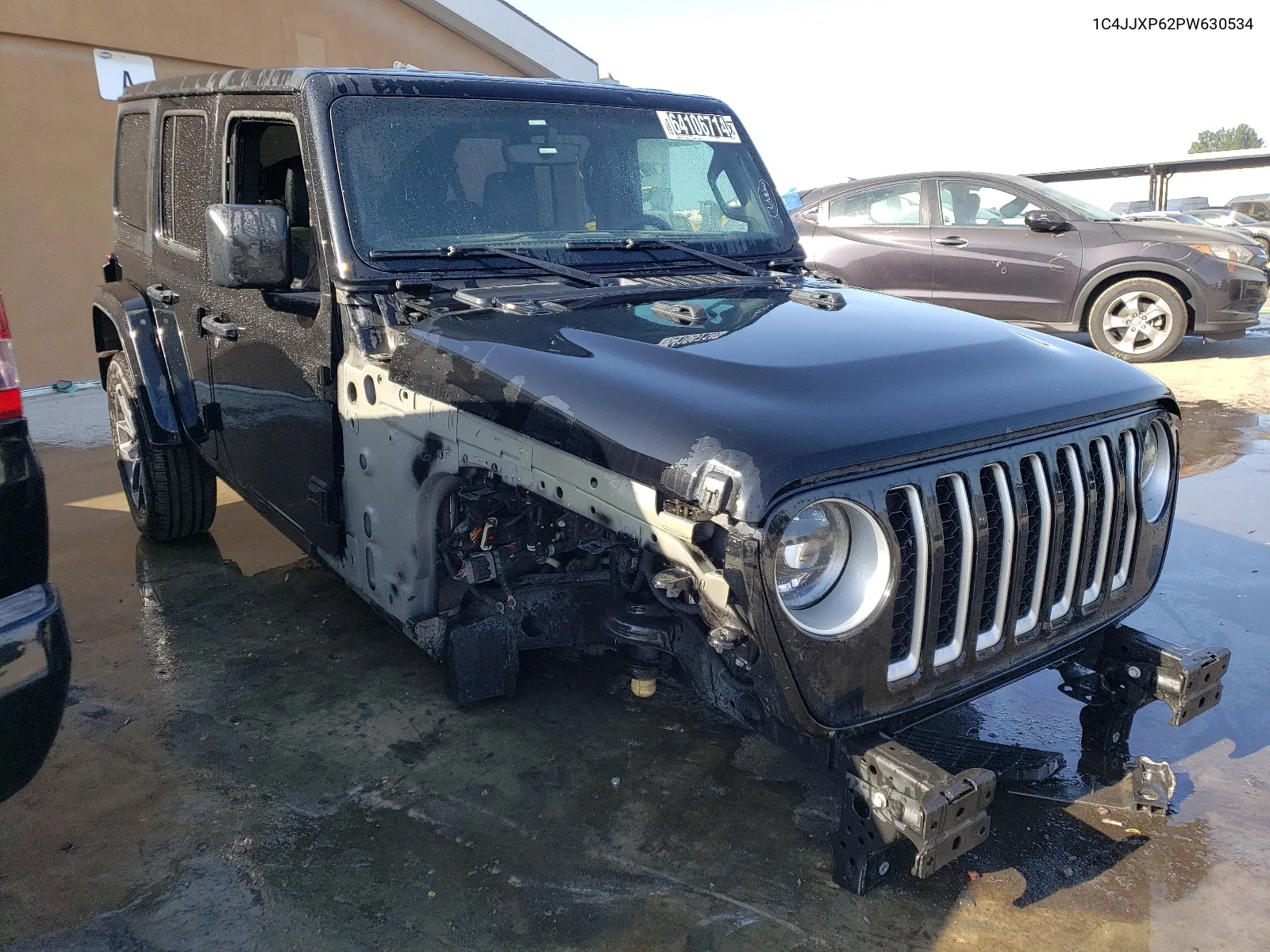 2023 Jeep Wrangler Sahara 4Xe VIN: 1C4JJXP62PW630534 Lot: 64106714