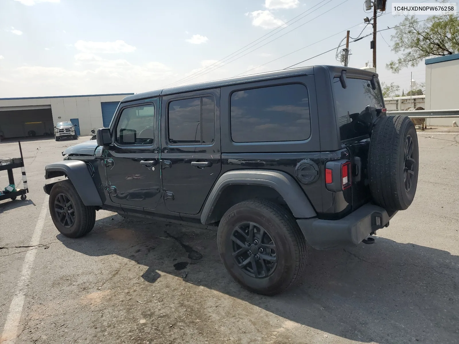 1C4HJXDN0PW676258 2023 Jeep Wrangler Sport