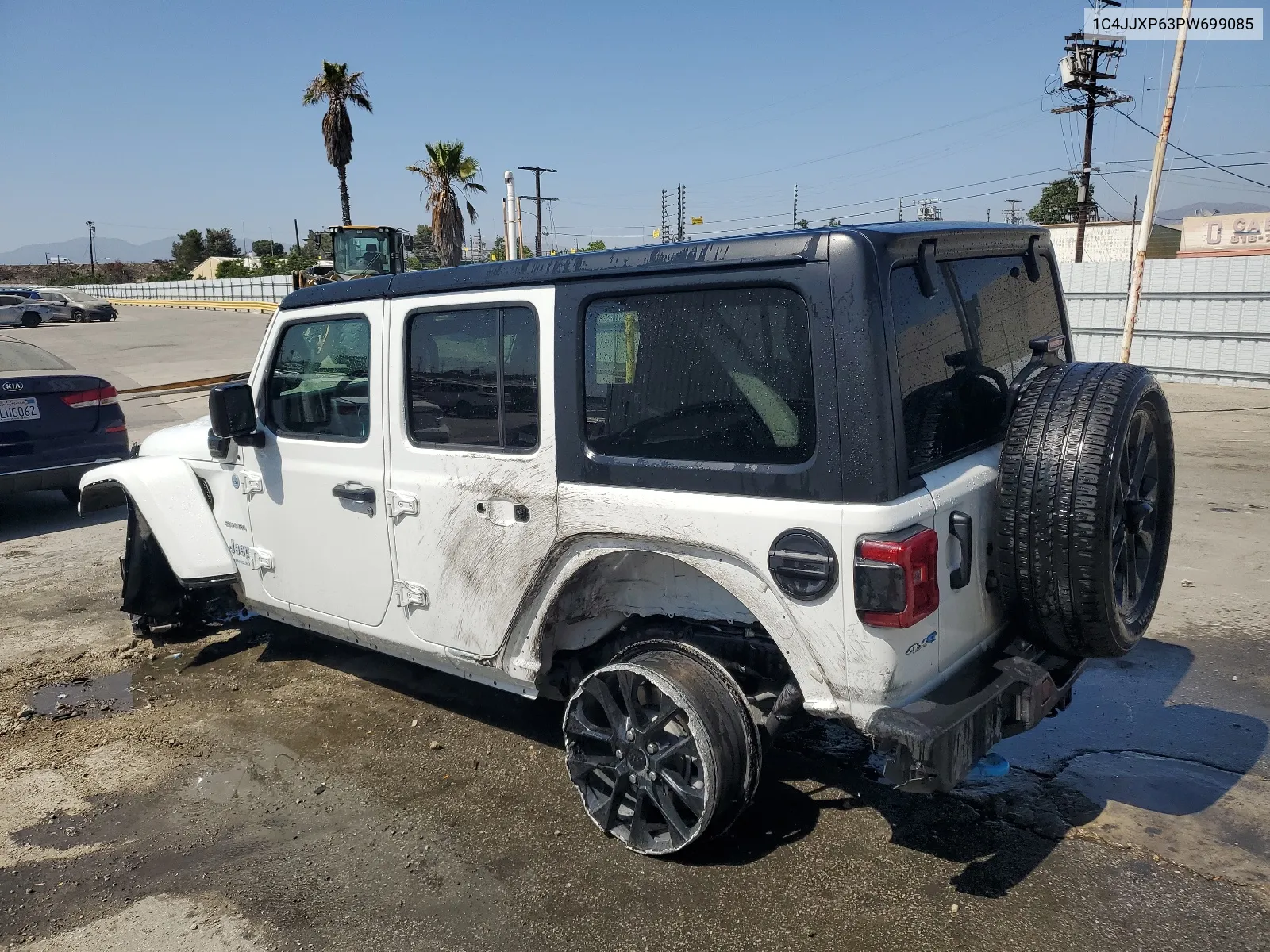 2023 Jeep Wrangler Sahara 4Xe VIN: 1C4JJXP63PW699085 Lot: 66911574