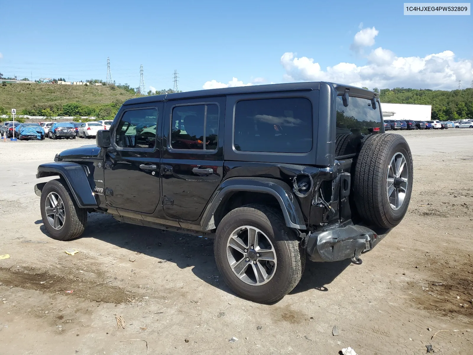 2023 Jeep Wrangler Sahara VIN: 1C4HJXEG4PW532809 Lot: 67279374