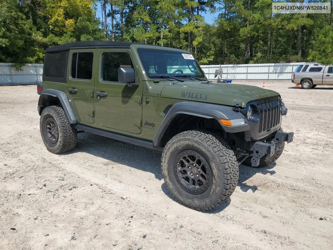 2023 Jeep Wrangler Sport VIN: 1C4HJXDN6PW520841 Lot: 69291234