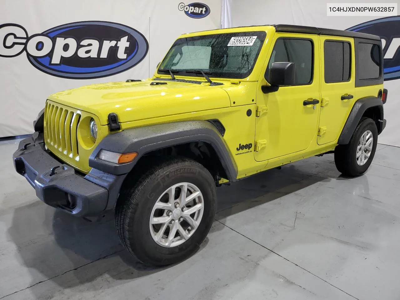 2023 Jeep Wrangler Sport VIN: 1C4HJXDN0PW632857 Lot: 69326584