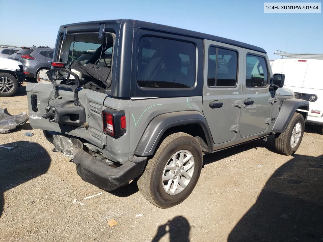 2023 Jeep Wrangler Sport VIN: 1C4HJXDN1PW701944 Lot: 69973104