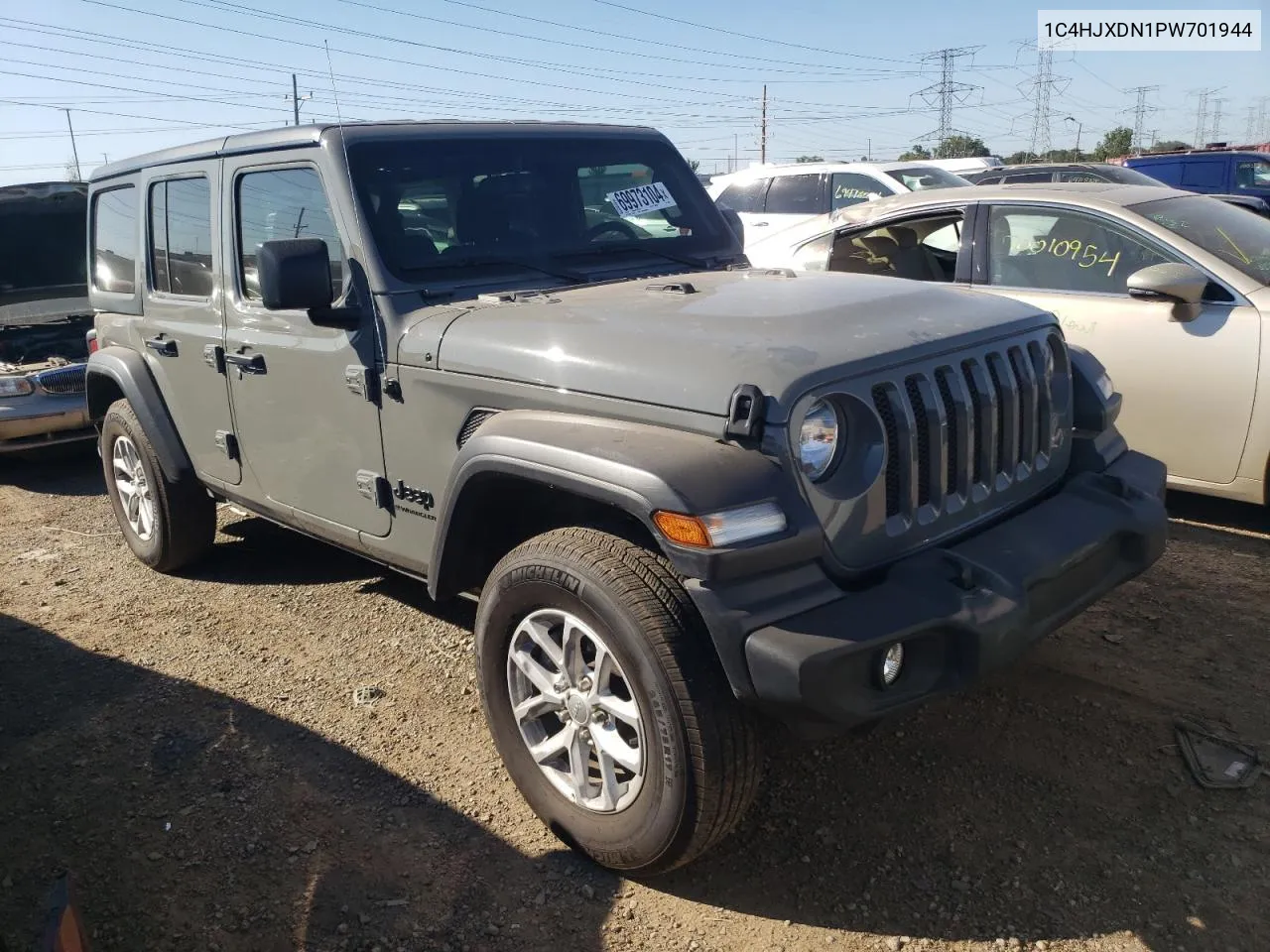 2023 Jeep Wrangler Sport VIN: 1C4HJXDN1PW701944 Lot: 69973104