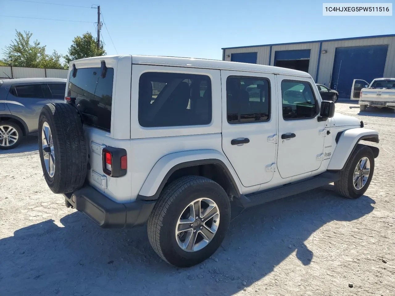 2023 Jeep Wrangler 4-Door Sahara 4X4 VIN: 1C4HJXEG5PW511516 Lot: 70035614