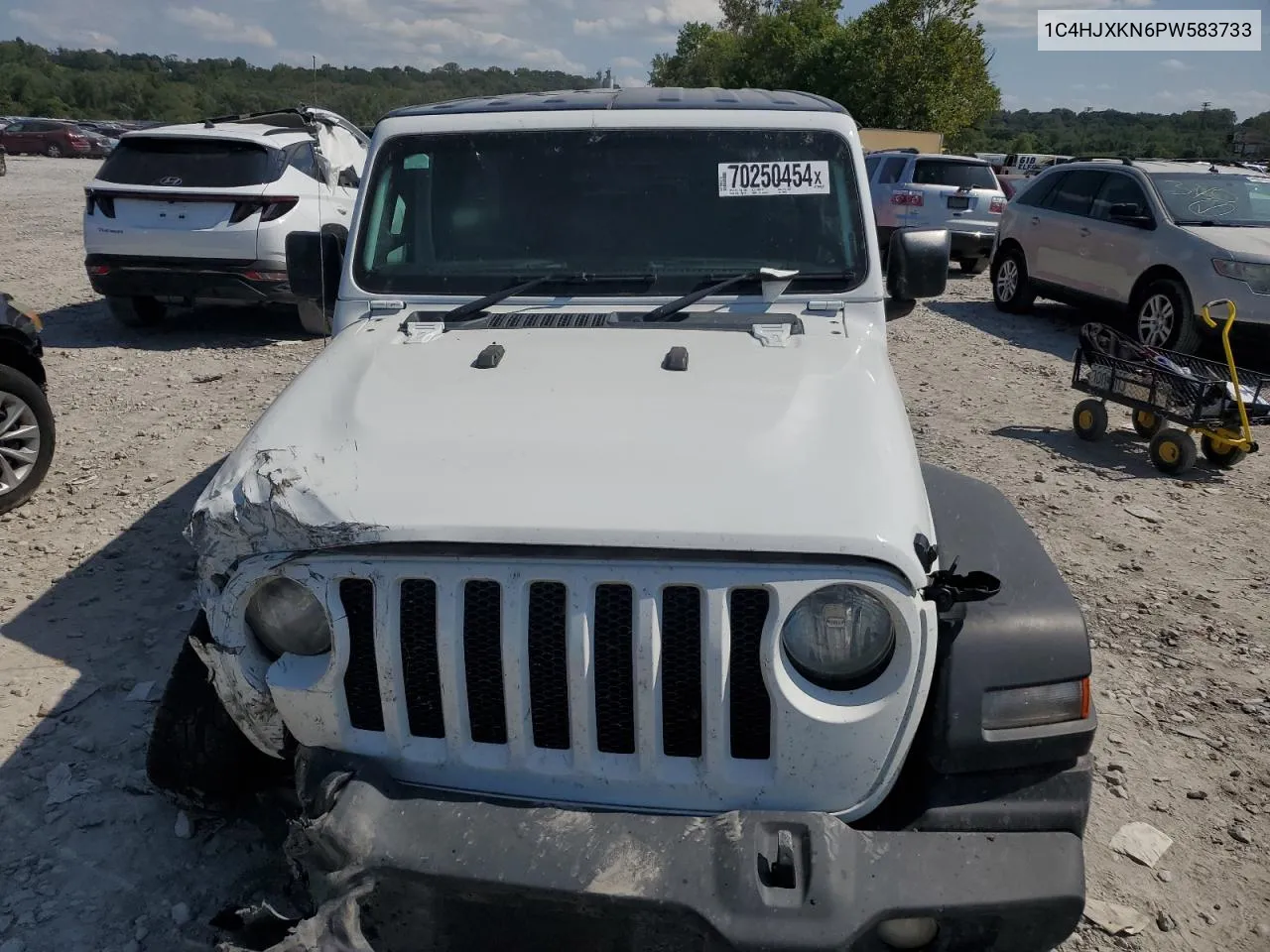 2023 Jeep Wrangler Sport VIN: 1C4HJXKN6PW583733 Lot: 70250454