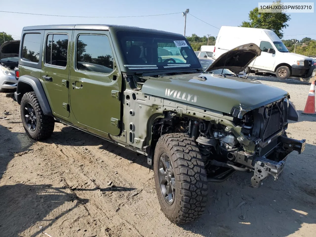 2023 Jeep Wrangler Sport VIN: 1C4HJXDG3PW503710 Lot: 70585494