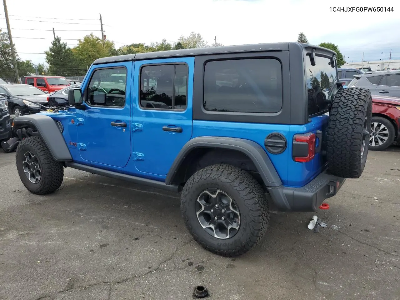 2023 Jeep Wrangler Rubicon VIN: 1C4HJXFG0PW650144 Lot: 70703514