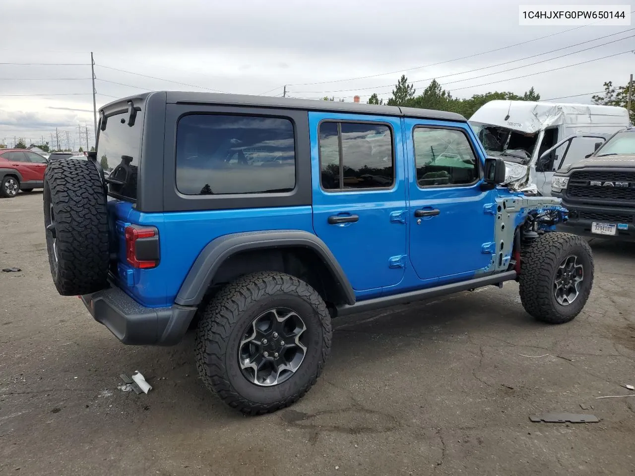 2023 Jeep Wrangler Rubicon VIN: 1C4HJXFG0PW650144 Lot: 70703514